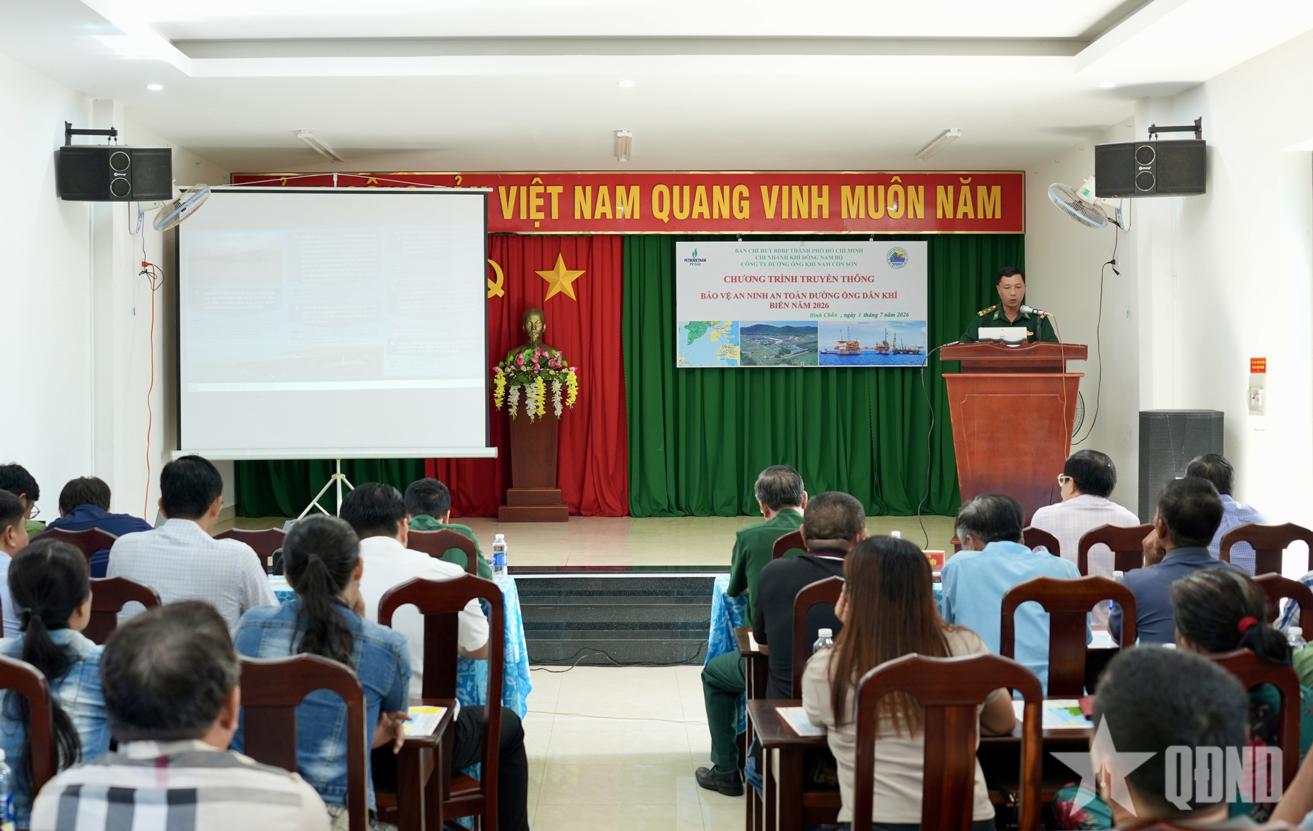 Bộ đội Biên phòng TP Hồ Chí Minh tuyên truyền phòng, chống IUU, bảo vệ đường ống dẫn khí